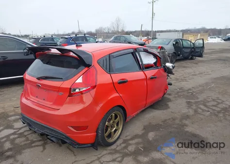 2014 Ford Fiesta St из США, поврежденный, VIN 3FADP4GX3EM215745